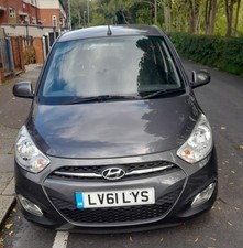Hyundai I10 61 Plate Grey 64,500 Miles Running Spares Or Repair See Descripti
